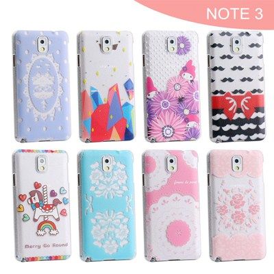 3D Printed Hard Plastic Phone Case For Samsung Note3/ N9006