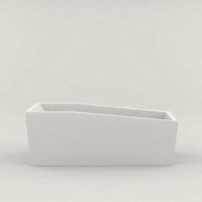 Stone resin bathtub