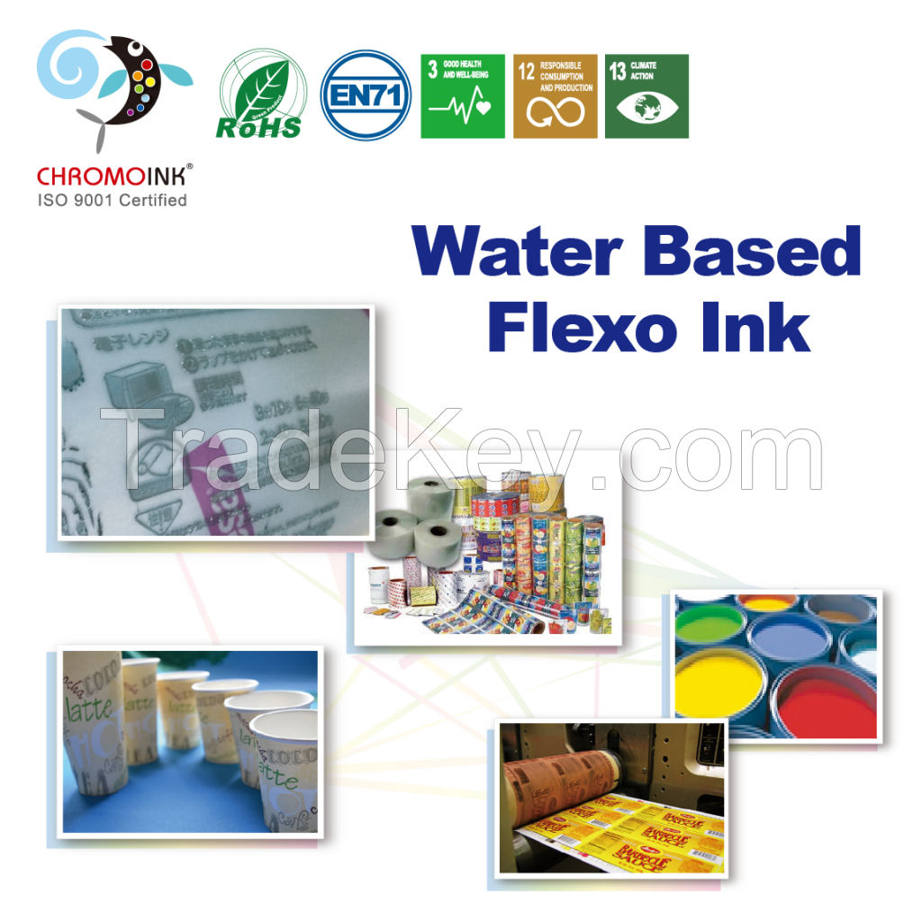 Chromoink Water Based Gravure/flexo Ink