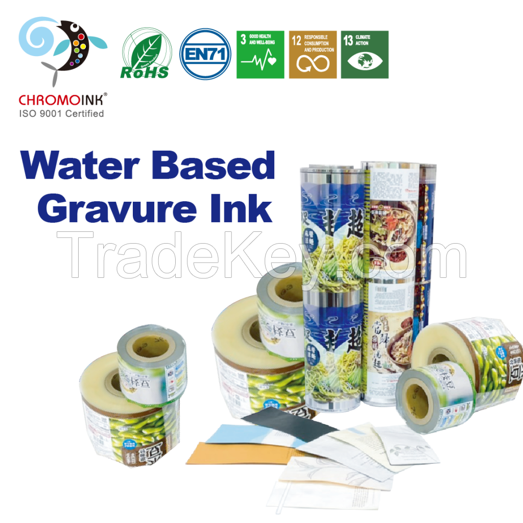 Chromoink Water Based Gravure/flexo Ink