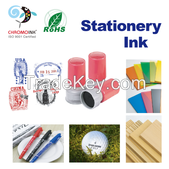 Chromoink Stationery Ink(stamp Inks/general Marking Inks)oil Based/ Solvent Based/water Based