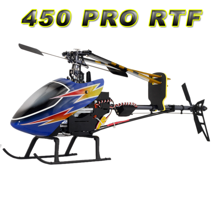 US$120 RC model 450 PRO 6 channel 2.4G remote control helicopter