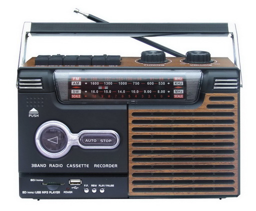 radio cassette recorder