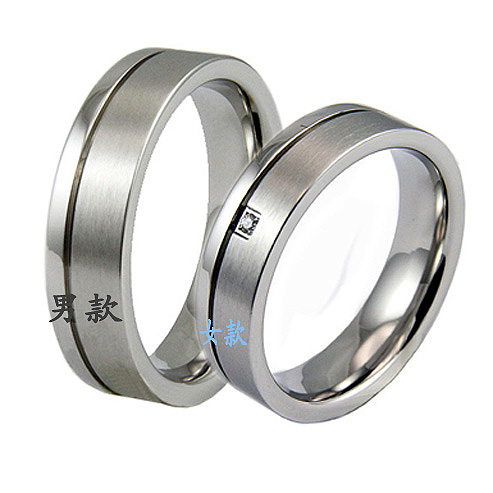 Stainless steel/Titanium Ring