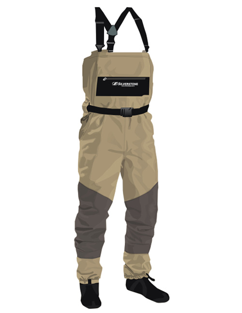 Stocking Foot Breathable Chest Wader