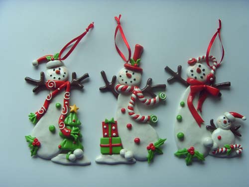 Christmas handicraft/polymer clay