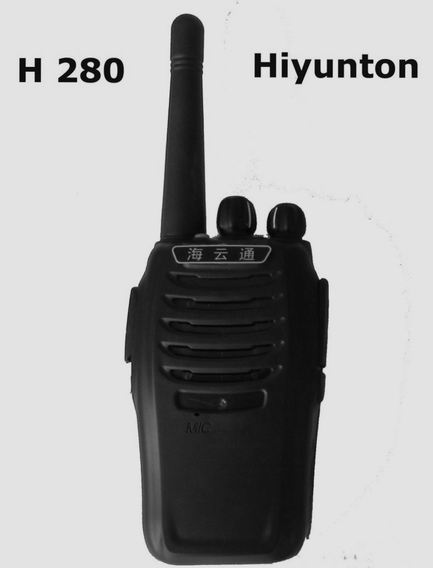 Hiyunton H280 VHF/UHF walkie talkie interpone