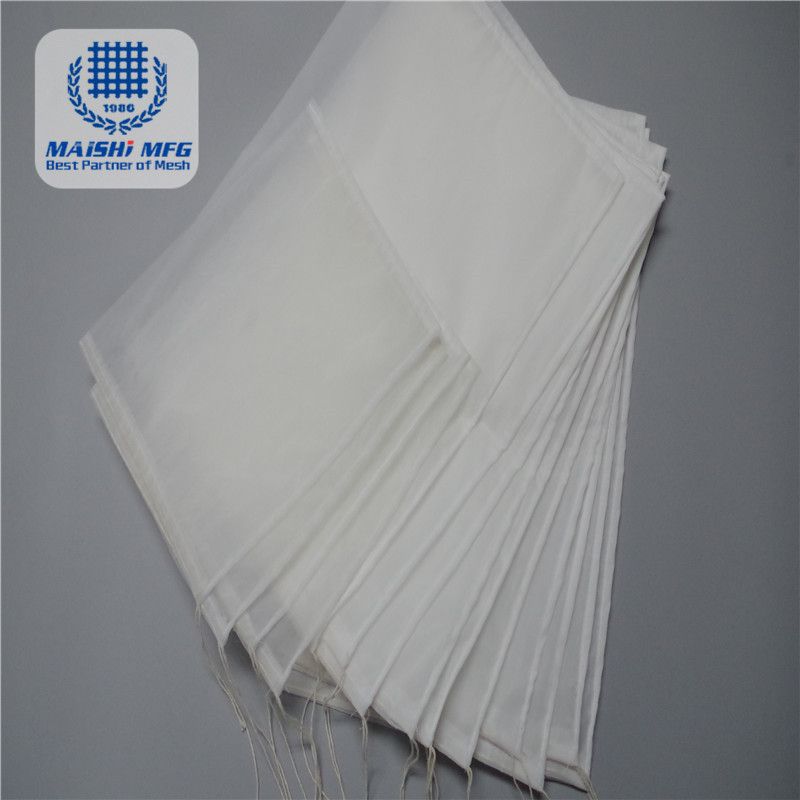 Precision white nylon filter cloth