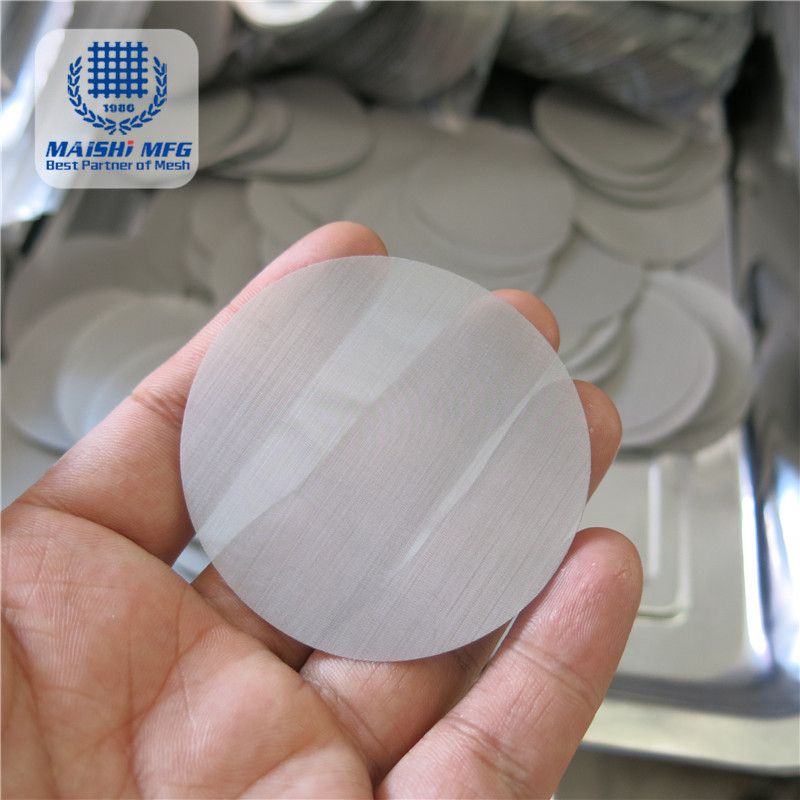 Custom size stainless steel filter mesh