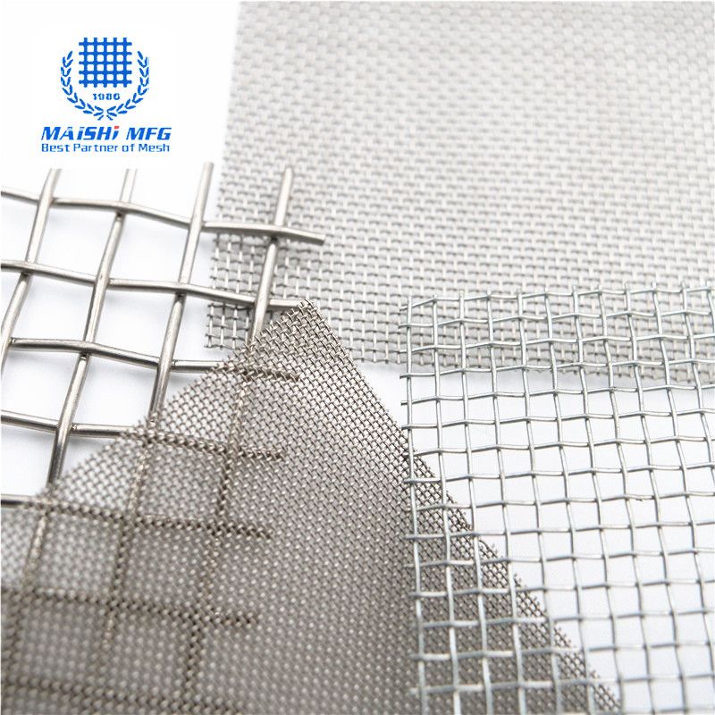 Decorative Stainless Steel Hard Weave Crimped Mesh