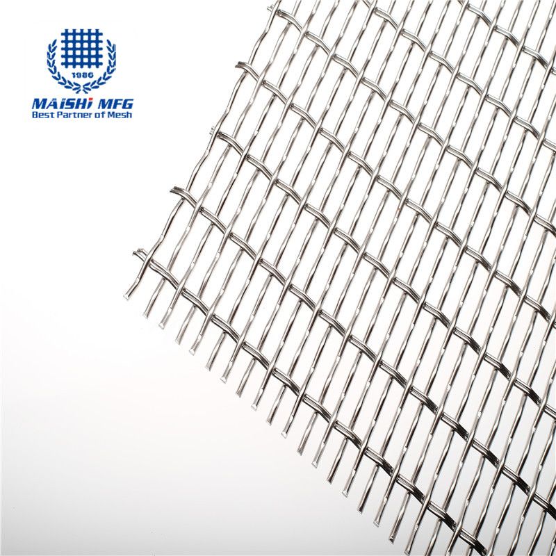 Mixed weaving stainless steel and copper decoration screen