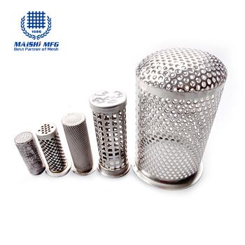 food grade 304 wire mesh filter cylinder