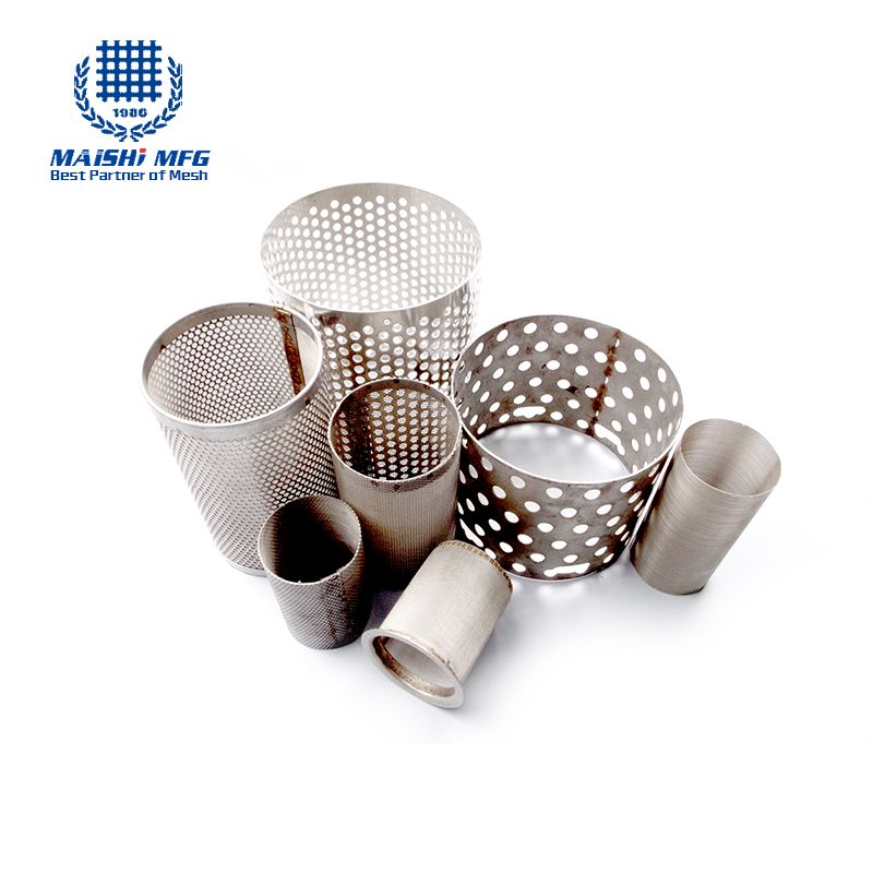 stainless steel top hat filter mesh