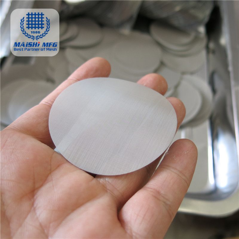 304 stainless steel wire mesh deep processing filter disc