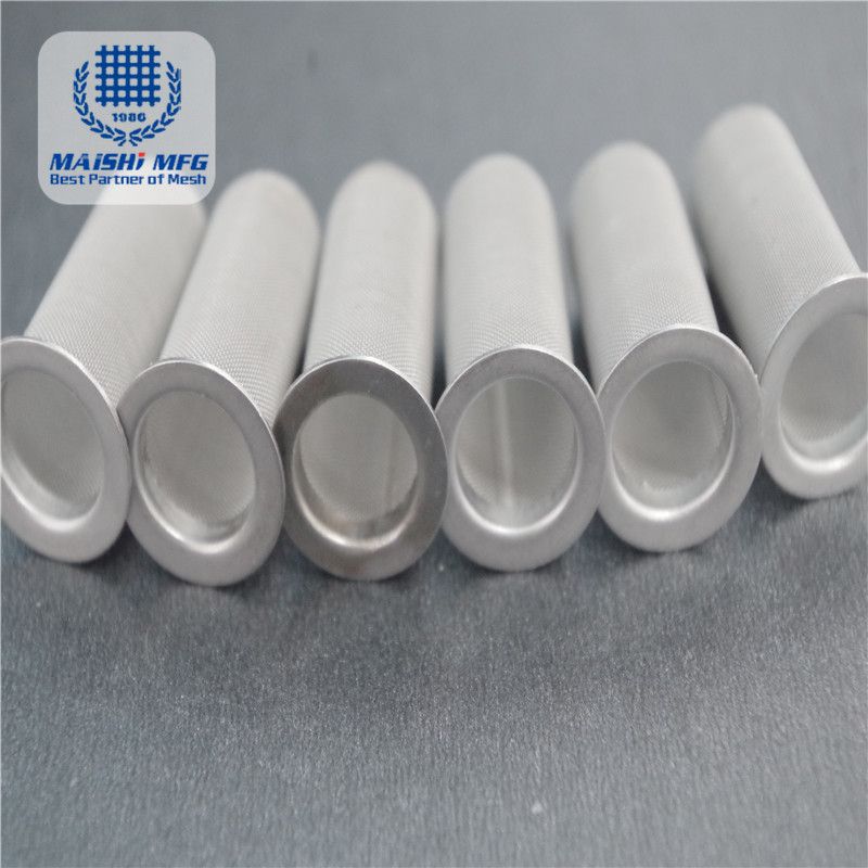 Customize stainless steel wire mesh milk filter cylinder 