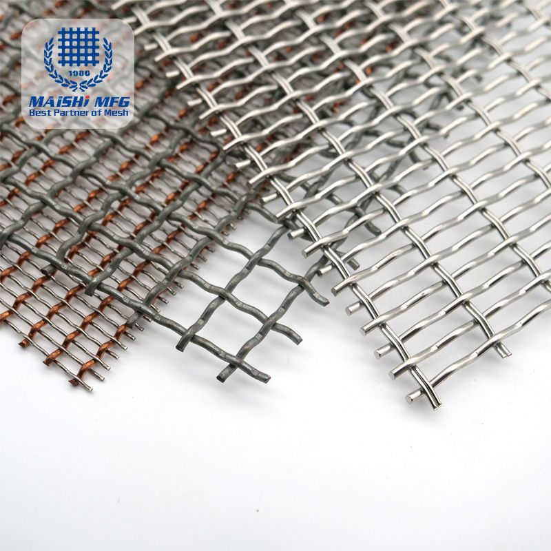 Woven decorative mesh that can be designed