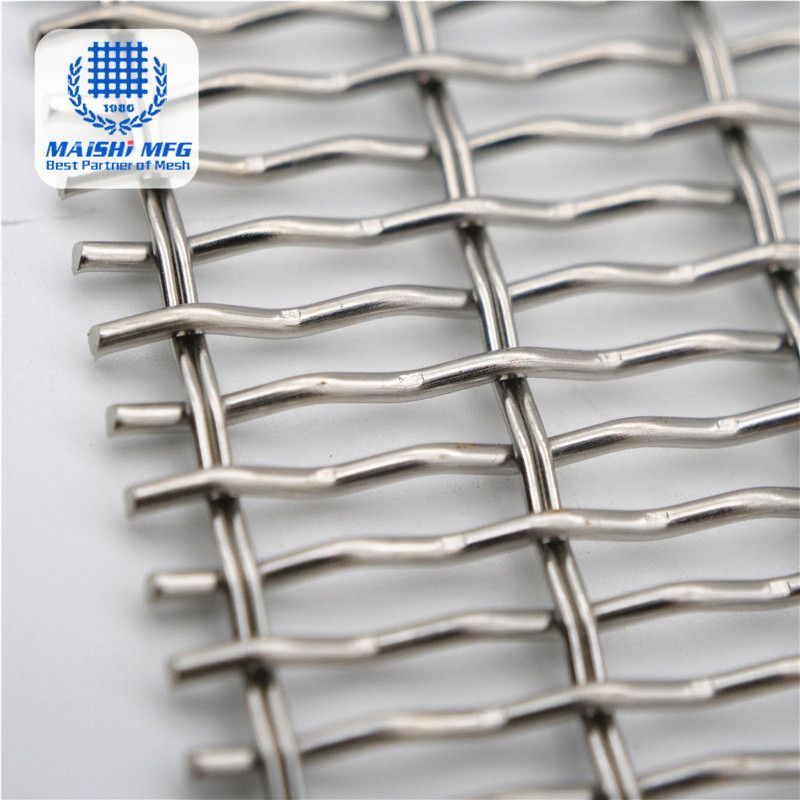 Aperture 6mm metal mesh woven decorative mesh