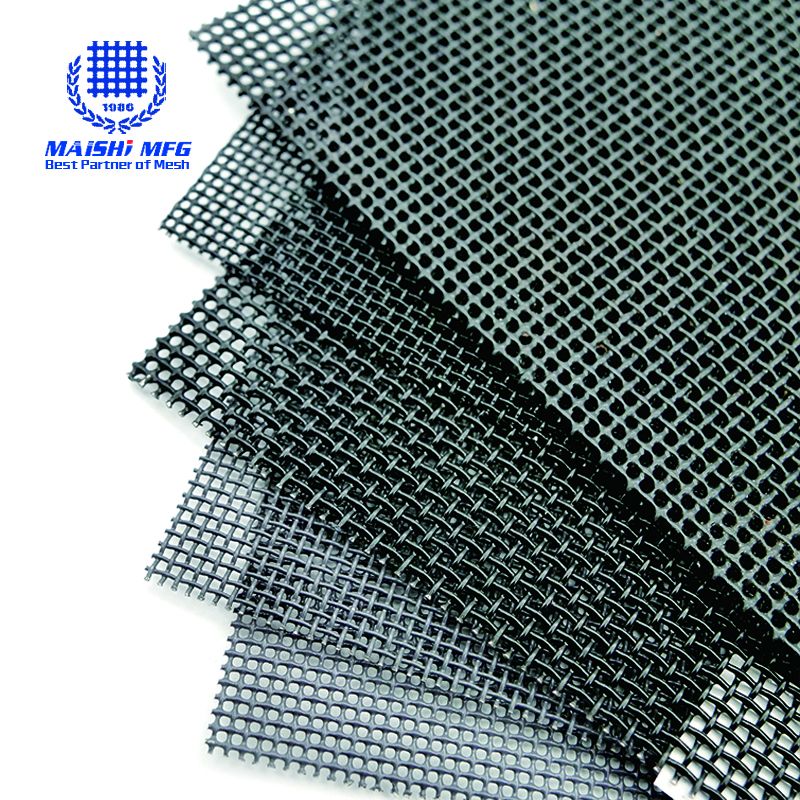 316 stainless steel black window security mesh