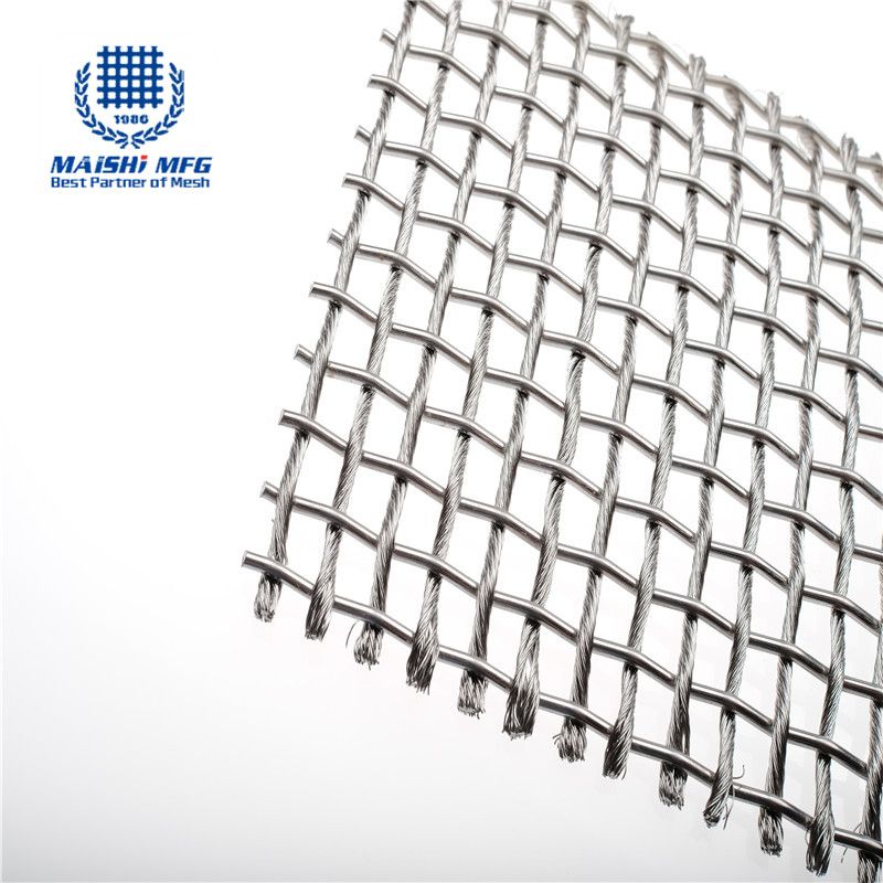 SS woven type stranded wire luxury decoration screen