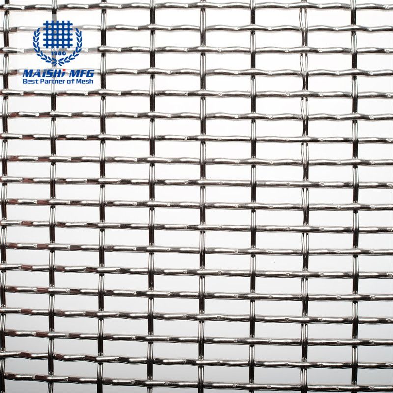 Aperture 6mm metal mesh woven decorative mesh