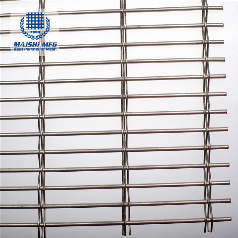 Stainless steel metal mesh architectural partition divider screen