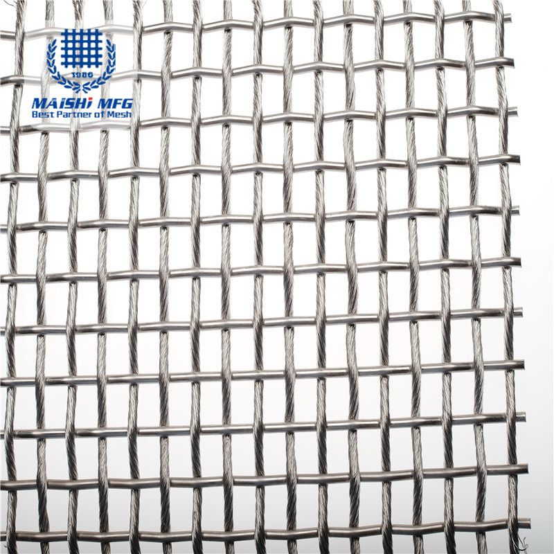 SS woven type stranded wire luxury decoration screen 