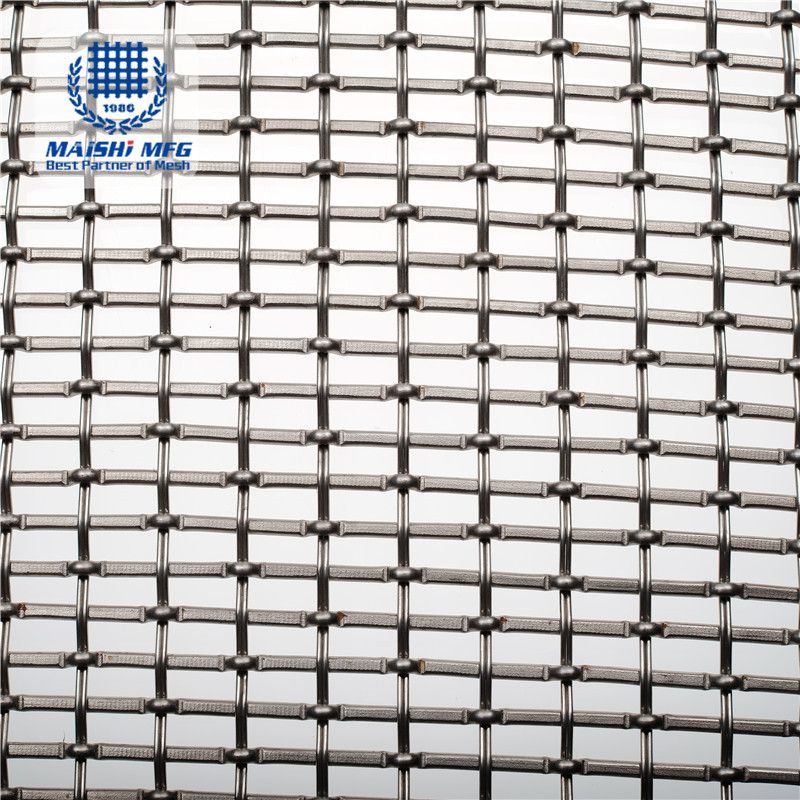 Plain Weave Woven SS Decorative Metal Mesh