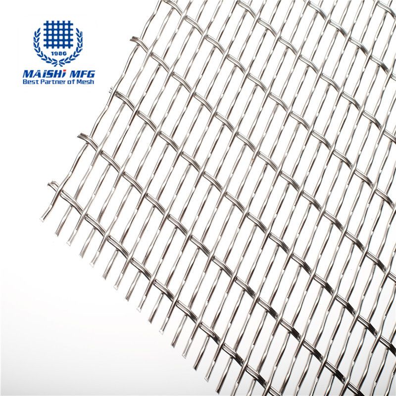 Aperture 6mm metal mesh woven decorative mesh