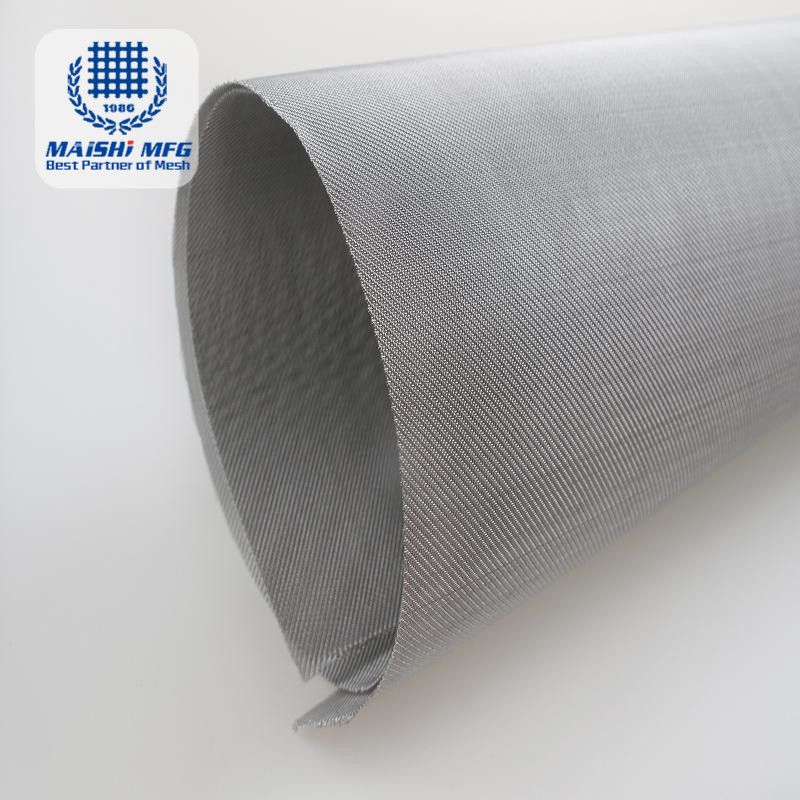 Customizable size stainless steel filter cloth