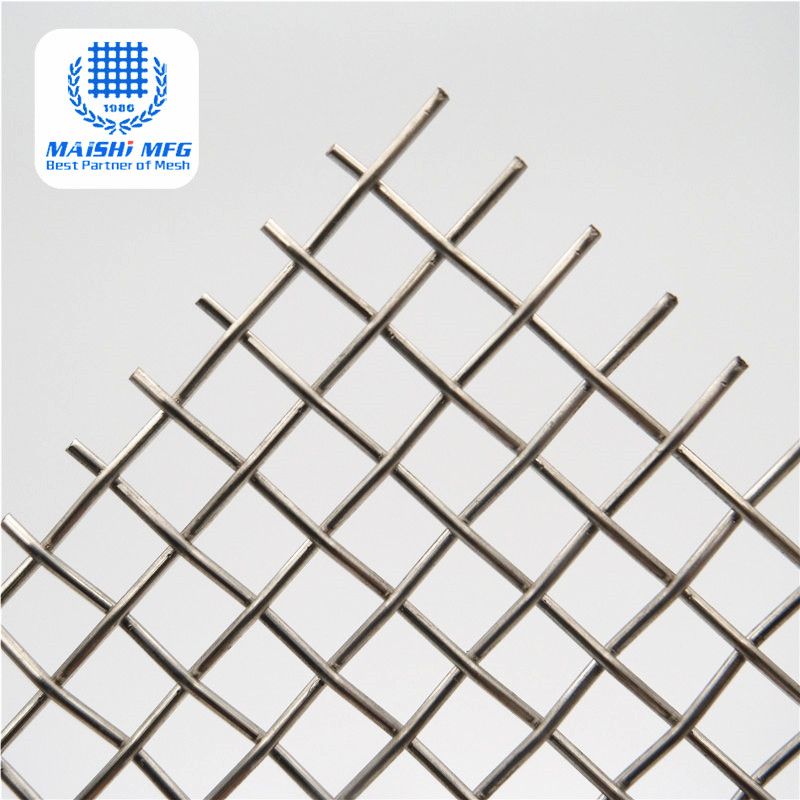 Stainless Steel Single Crimped Decorative mesh 