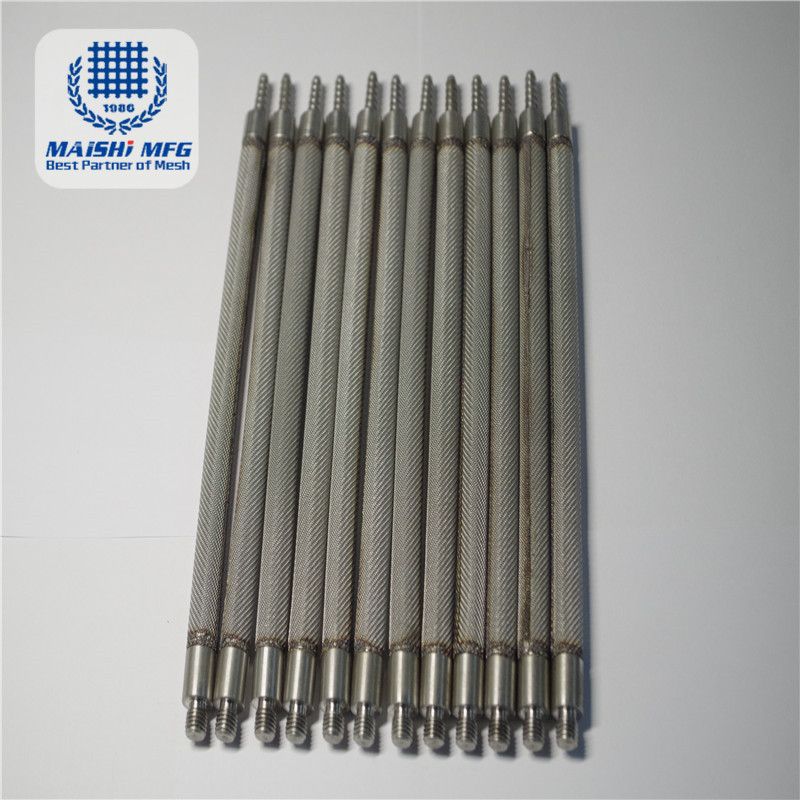 sintered glass filter media 