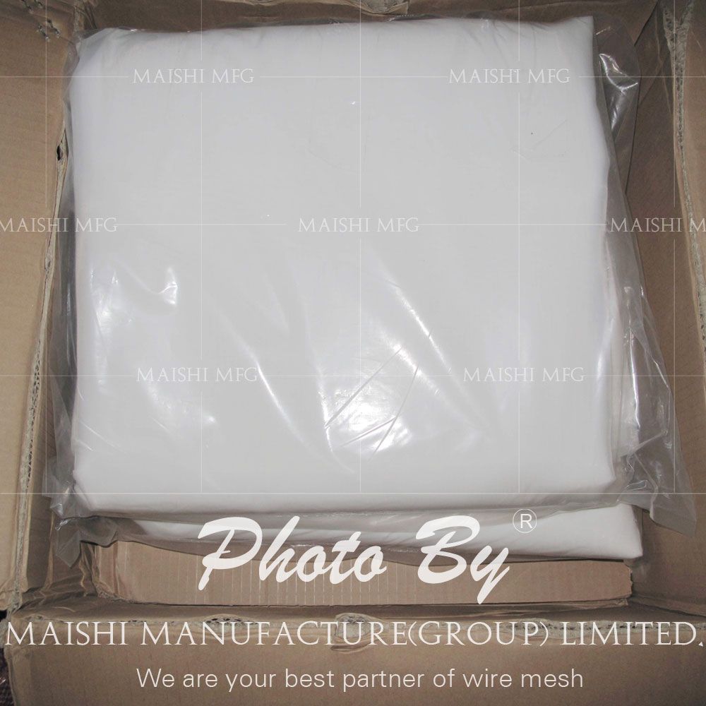 Precision white nylon filter cloth