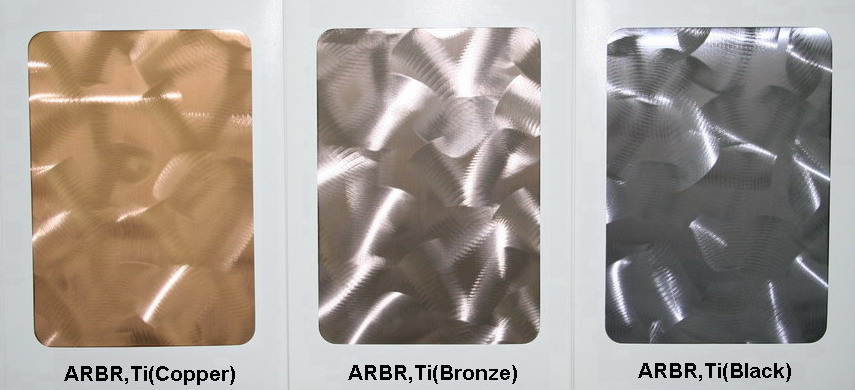 Ti-coated (colored) Stainless Steel sheets