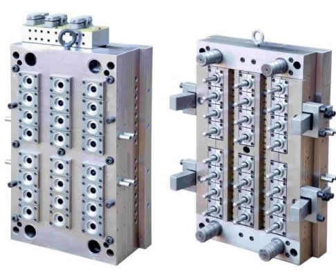 PET preform mould, preform mould