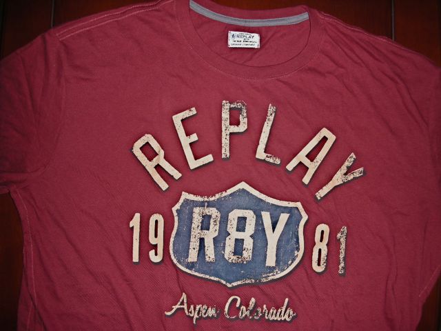 AUTHENTIC REPLAY T SHIRT