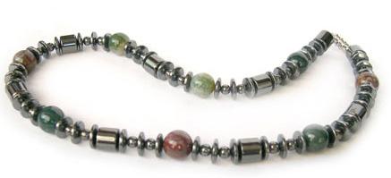 Magnetic Hematite Necklace