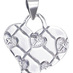 Silver Fashion Pendant-Heart Shape