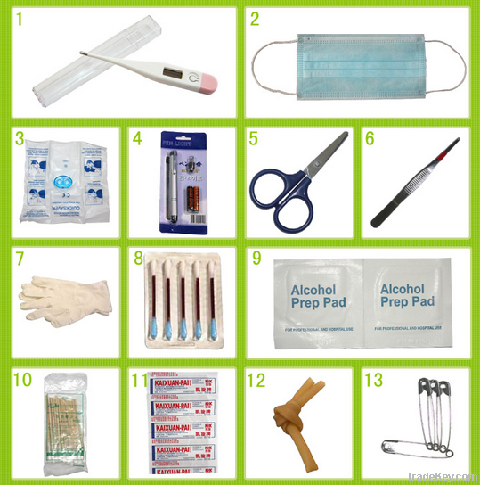 emergency kit for campers