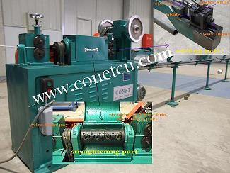 Best selling Steel Wire Straightening and Cutting Machine