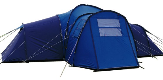 three rooms camping tent
