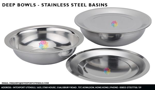 Stainless Steel Basins