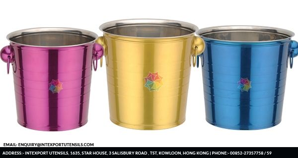 Colored Chilled Buckets