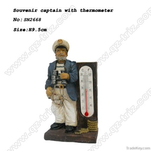 Souvenir Captain with Thermometer