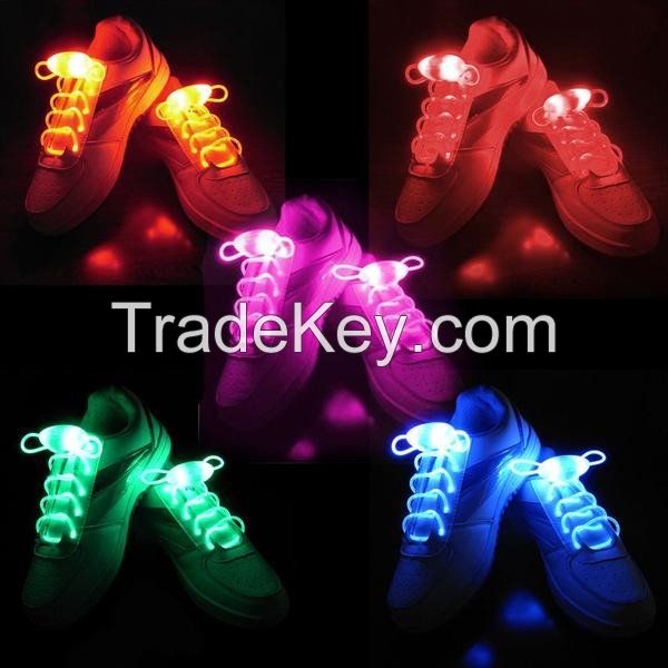 Led Shoelaces Light Up Shoe Laces With 3 Modes Flash Lighting The Night For Party Hip-hop Dancing Cycling Hiking