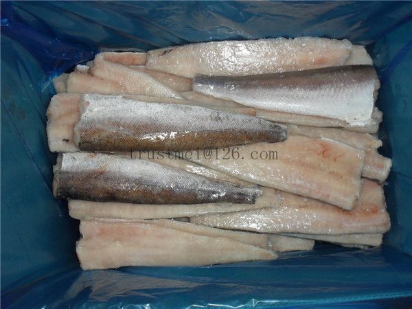 Pacific hake fillets IQF