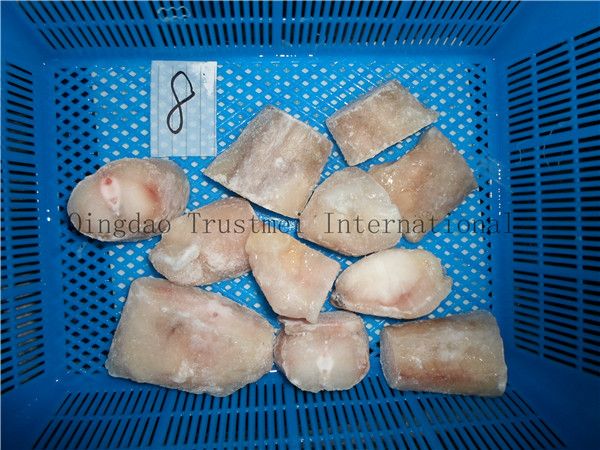 Monk fish fillets, tail, cubes