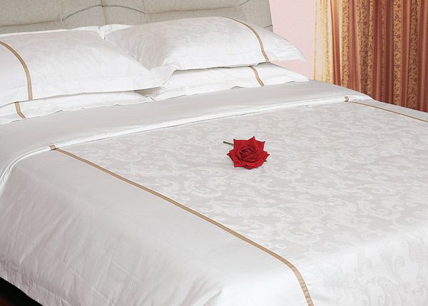 Luxury hotel bed sets