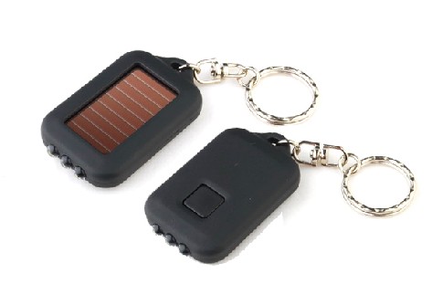 3 LED Lights Solar Keychain