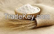 Wheat flour.