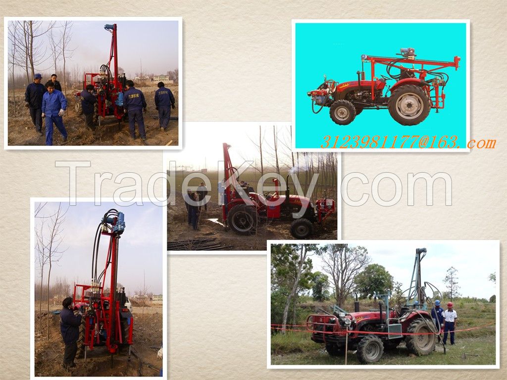 TST-30 tractor drilling rig oil exploration